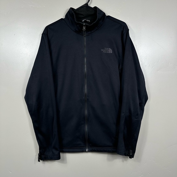 The North Face Men’s Hardface Fleece Zip Up Jacket Black Size Medium - Picture 1 of 6
